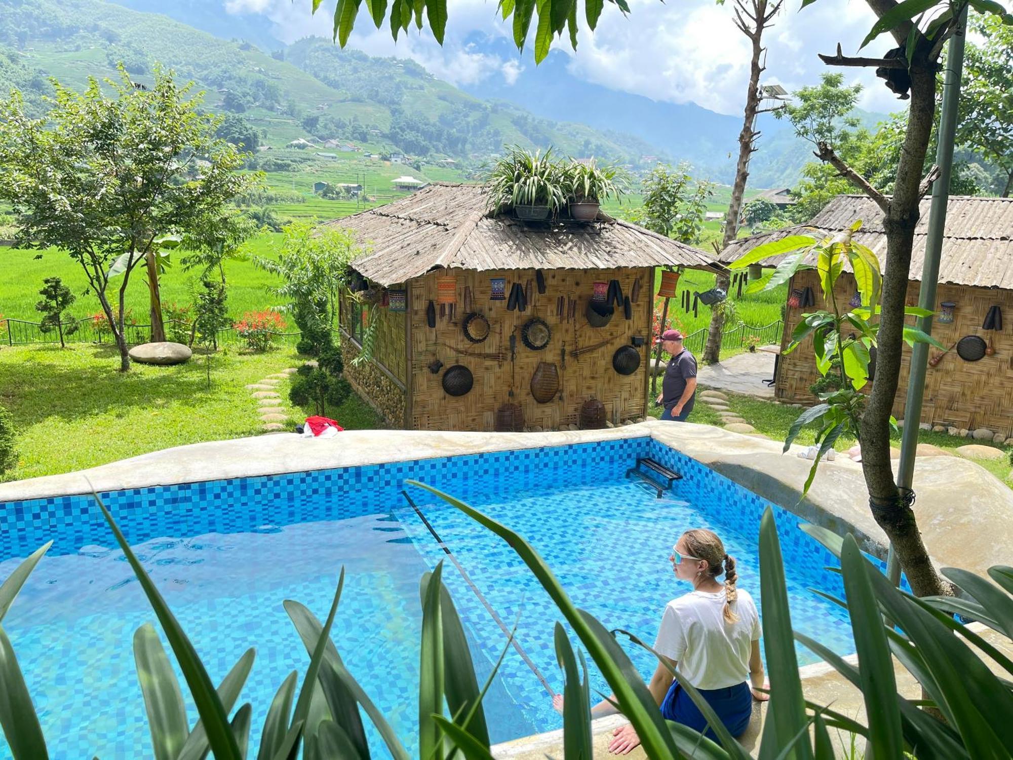 Гостьовий будинок Sapa Bamboo Eco Екстер'єр фото