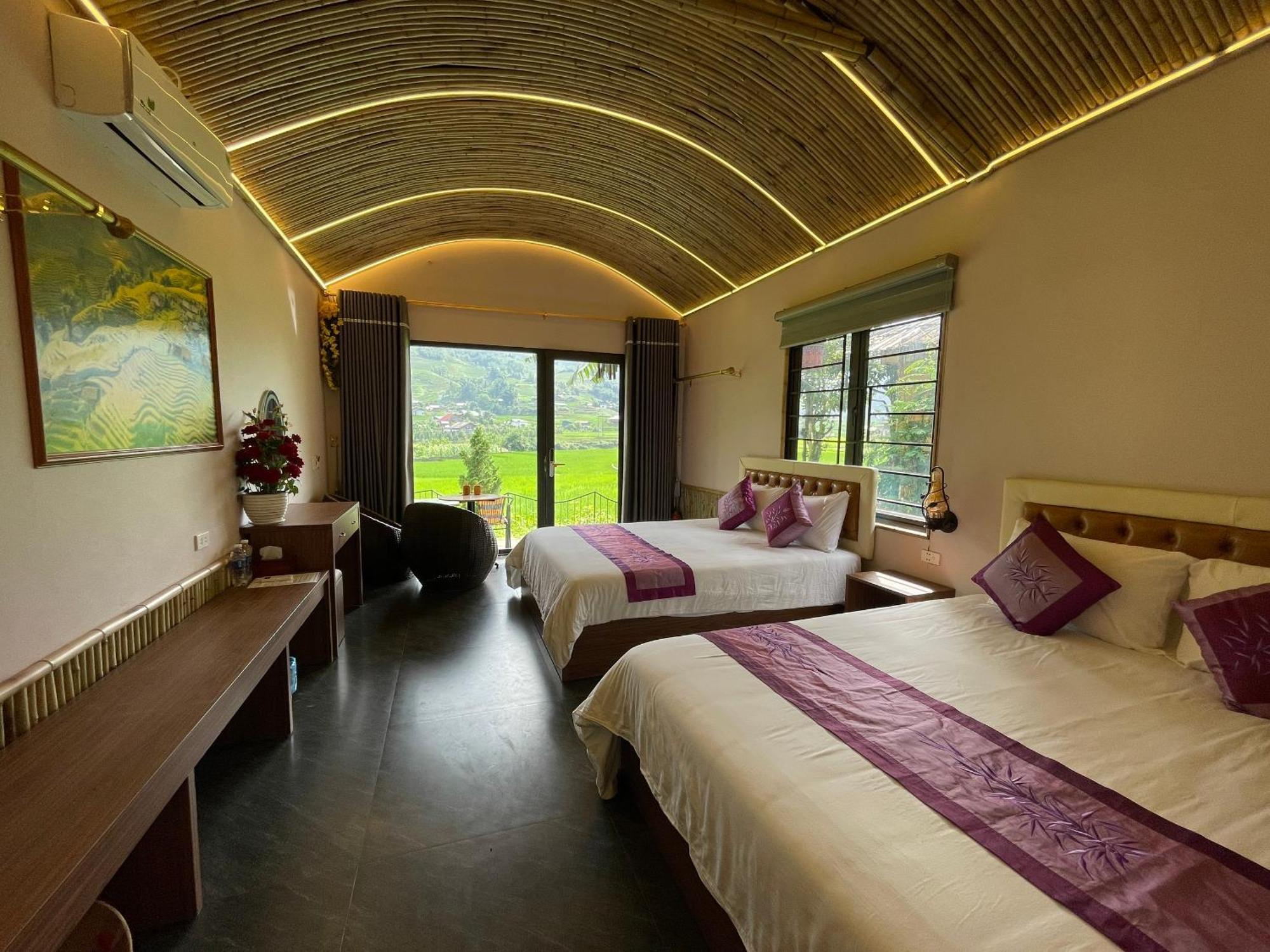 Гостьовий будинок Sapa Bamboo Eco Екстер'єр фото